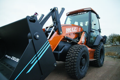 CASE unveils “Project Zeus” — the all-new 580 EV — the industry's