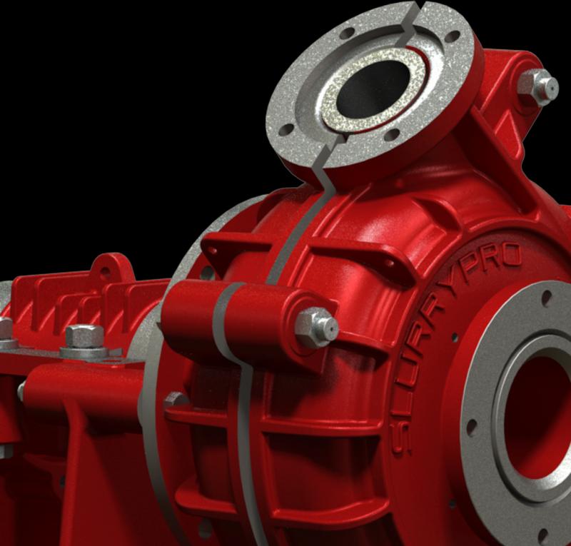Atlantic Pumps offer the Slurrypro Centrifugal Slurry Pump range for