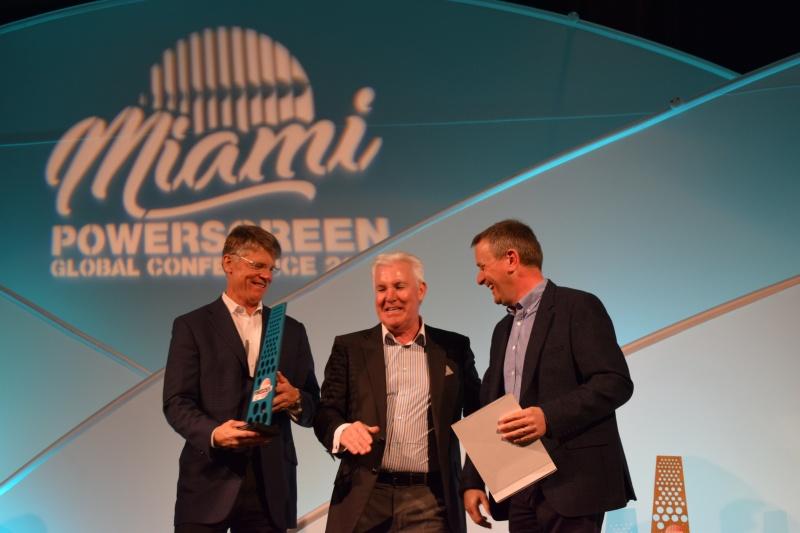 Blue Make it a Hattrick of Awards at the Powerscreen Global Conference