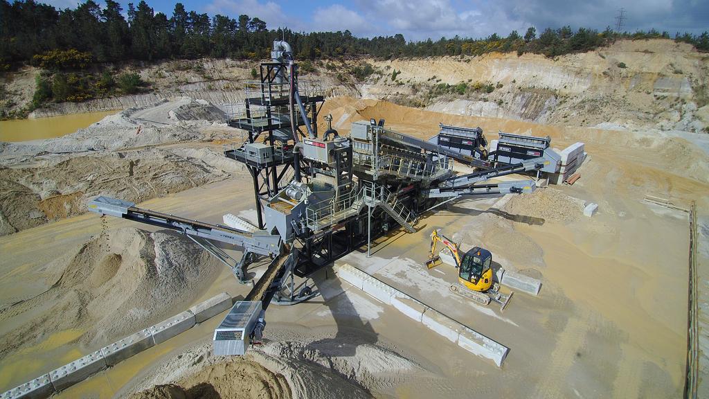Successful longterm contract sand processing for Hanson’s Masters