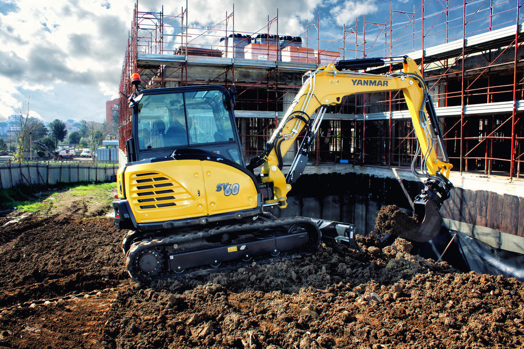 Yanmar CEE launches all-new SV60 midi-excavator | Hub-4