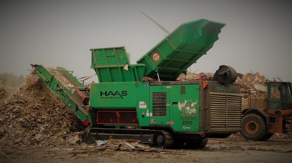 Haas Tyron 2500 PreShredder Six months on at Plevin Sheffield Hub4