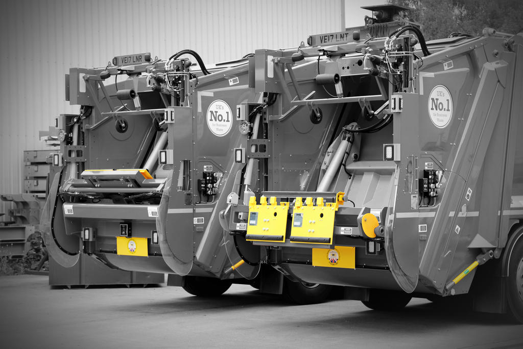 Live binweighing and software system demonstrations at Letsrecyclelive Hub4