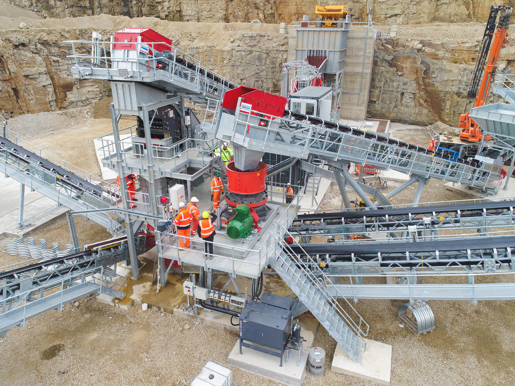 Sandvik Mining And Rock Technology Hold A Customer Day At Marshalls Howley Park Quarry Hub 4