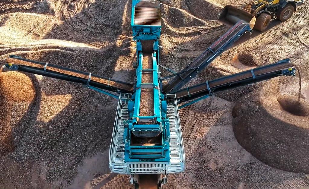 Midland’s largest independent quarry continues to invest in Powerscreen
