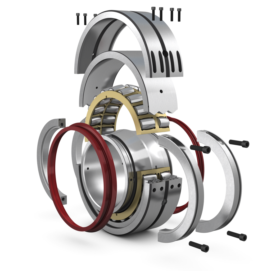 Launch of groundbreaking split spherical roller bearings Hub4