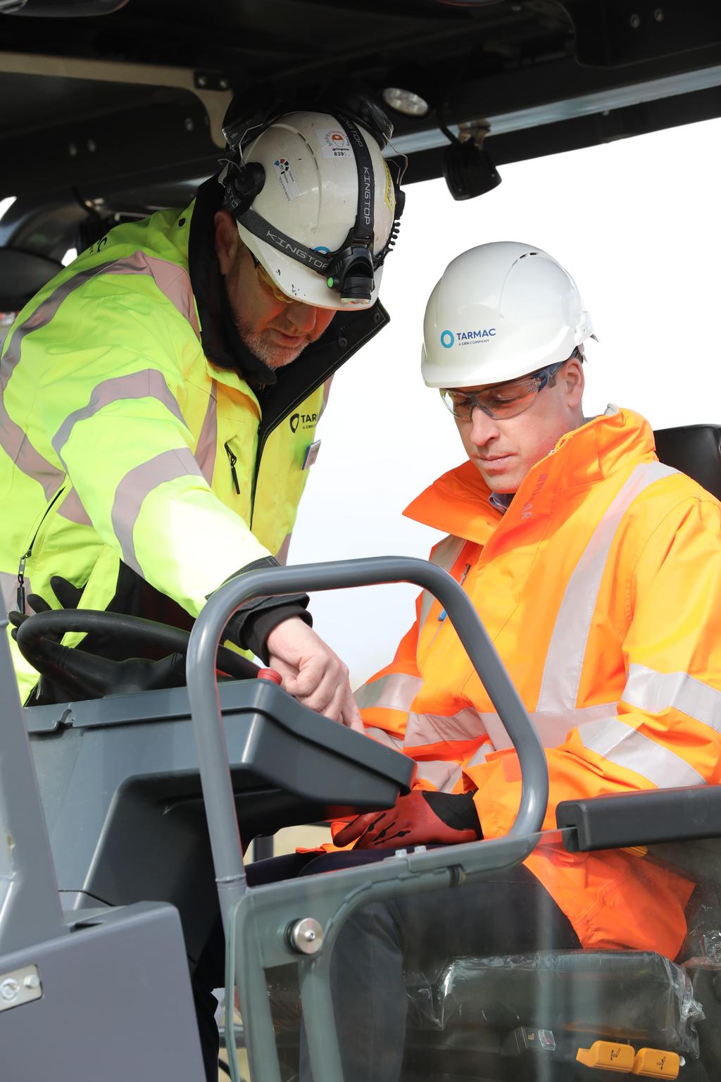 Tarmac’s new industryleading training facility is opened by HRH The