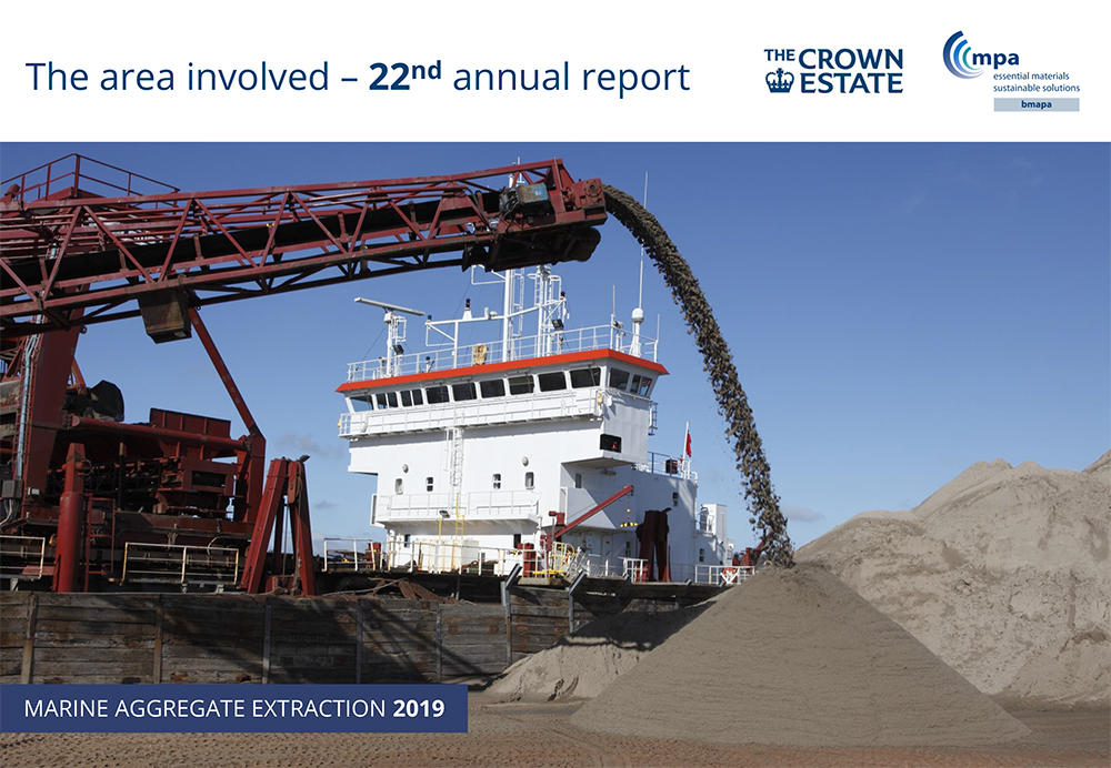 22nd annual ‘Area Involved’ report for marine aggregates published | Hub-4