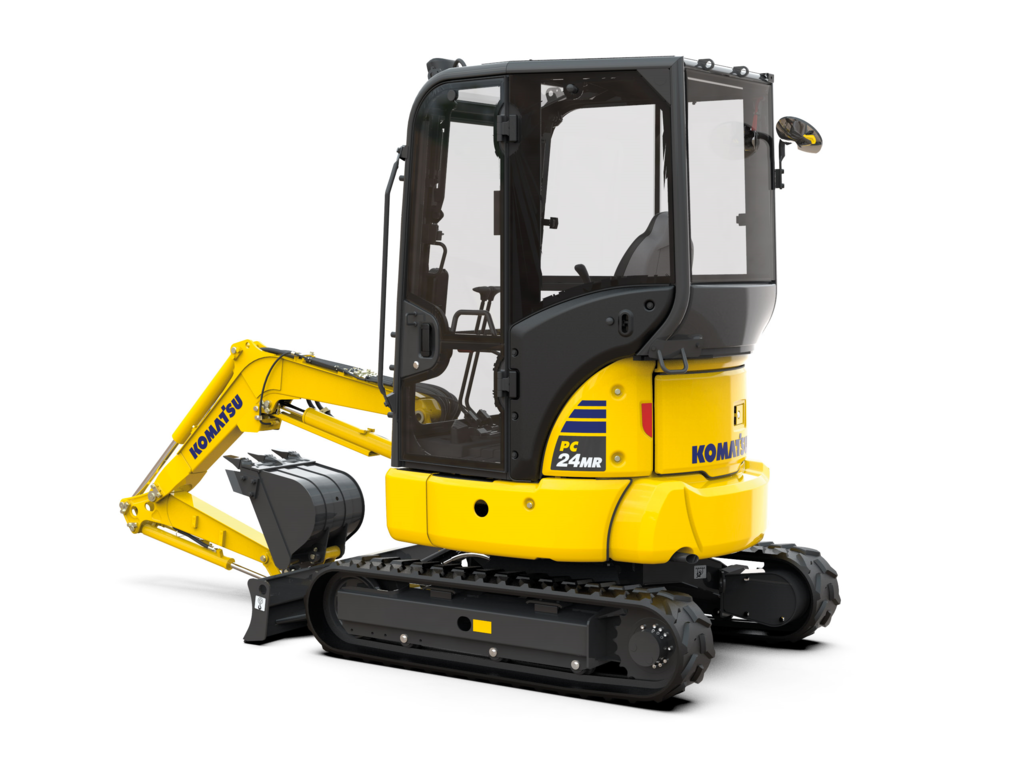 Komatsu launch the new PC24MR-5 mini excavator. | Hub-4