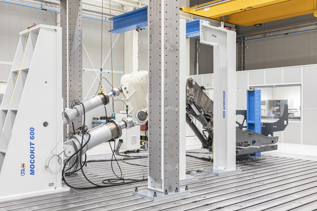 Liebherr relies on HBK force sensors for structural testing of