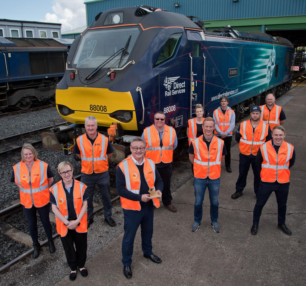 Direct Rail Services (DRS) named ‘The Best Performing Rail Freight