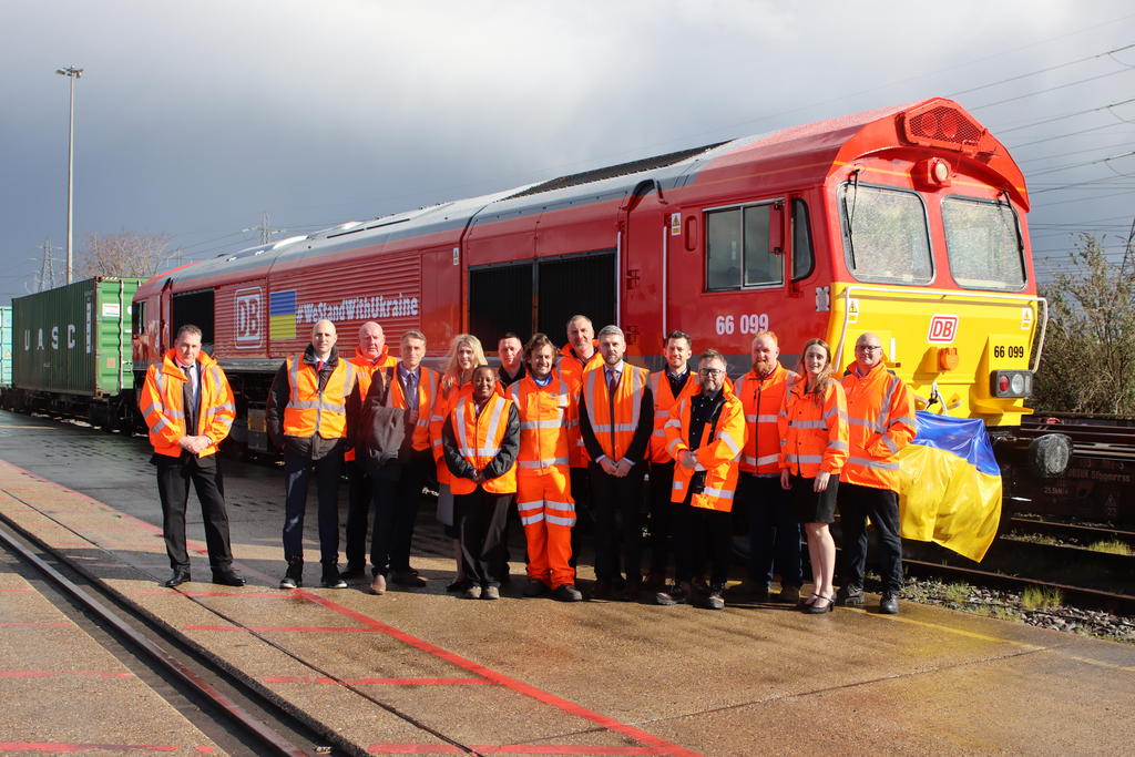 ‘UK Rail for Ukraine’ launches first humanitarian aid train | Hub-4