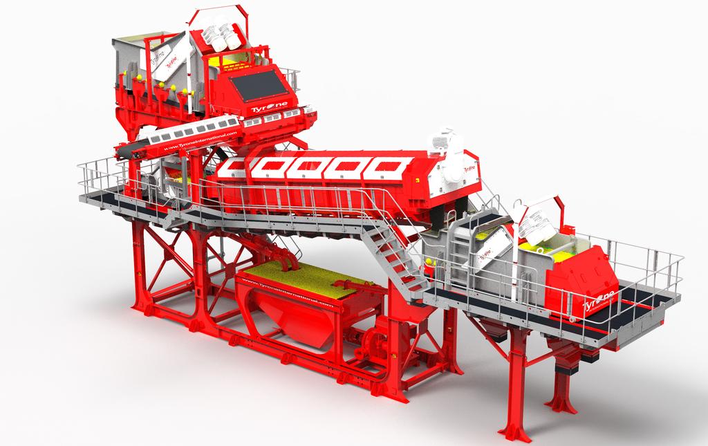 Tyrone International redefine the gold standard of wash plants. Hub4