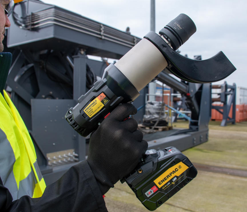 Pinpoint Precision - new Enerpac Portable BTW-Series Battery Torque ...