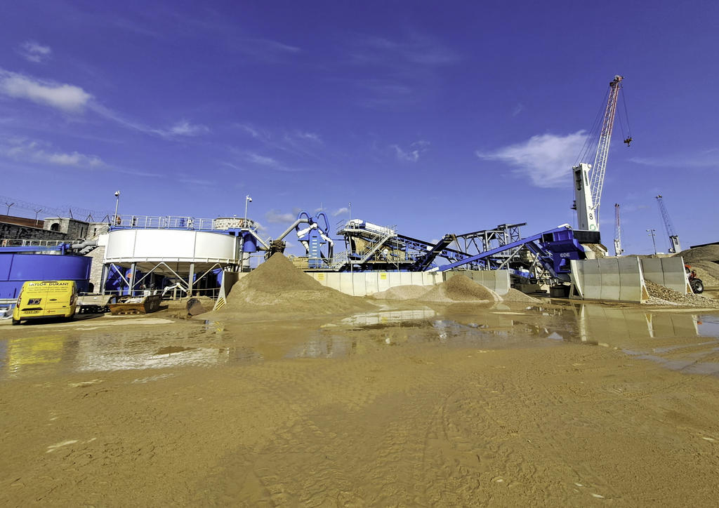 Washed Sand Factory CDE commissions 400tph sand washing plant in Portsmouth | Hub-4