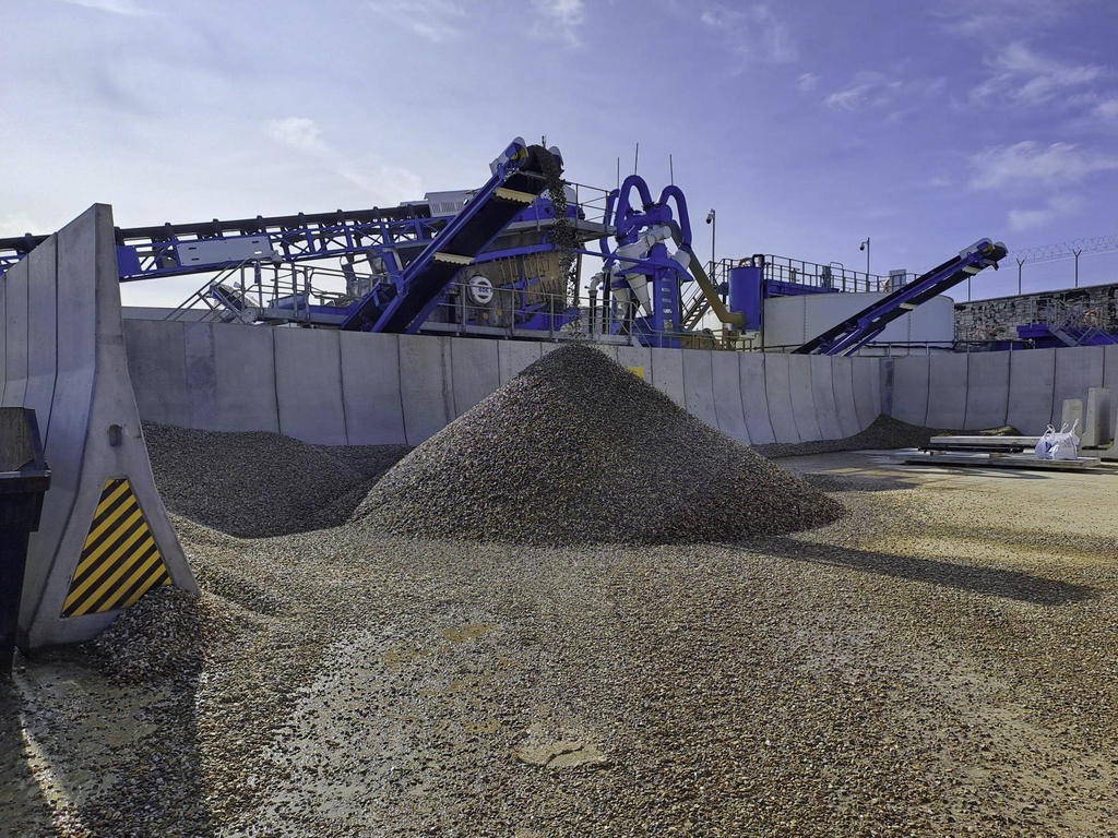Washed Sand Factory CDE commissions 400tph sand washing plant in Portsmouth | Hub-4