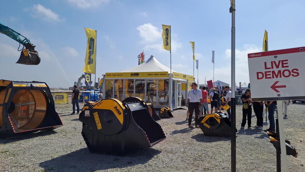 Quarry, Construction, Recycling, Done. MB Crusher at Hillhead 2026 | Hub-4